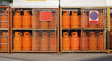 Gas cylinders LPG
