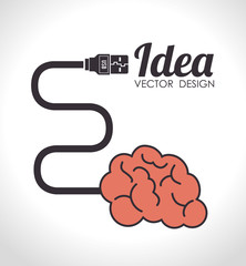 Ideas design, vector illustration.