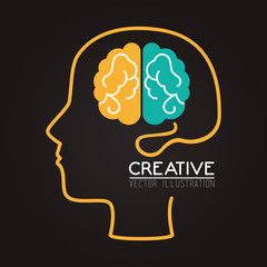 Ideas design, vector illustration.