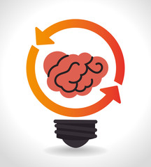 Ideas design, vector illustration.