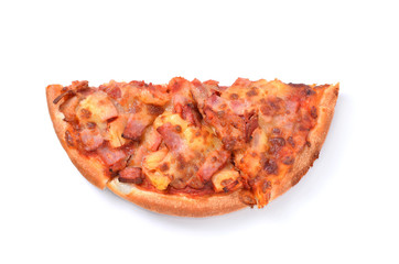 pizza isolated on white background