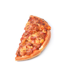 pizza isolated on white background