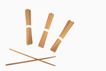 Soba and chopsticks