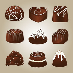 Sweet Collection of Chocolate Truffles