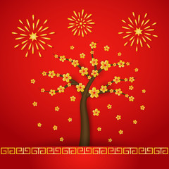 Chinese new year cerabration background