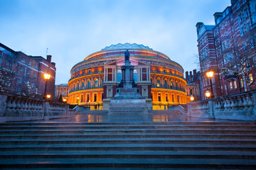Naklejka premium Royal Albert Hall, Opera Theatre w Londynie, Anglii, Wielkiej Brytanii.