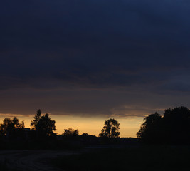 Fototapeta premium Summer landscape