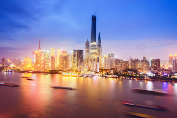 Obraz premium Shanghai's skyscrapers