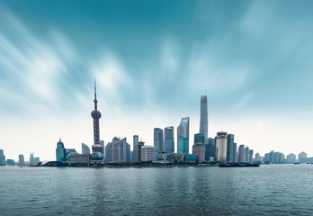 Fototapeta na wymiar Shanghai's skyscrapers