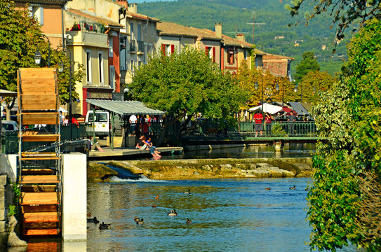 Roue de Rib&egrave;re, Isle-sur-la-Sorgue