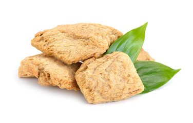 Soybean meat.