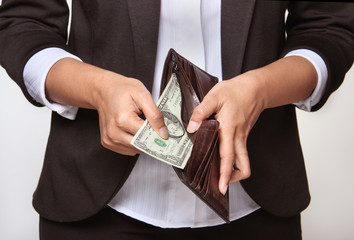 person having no money