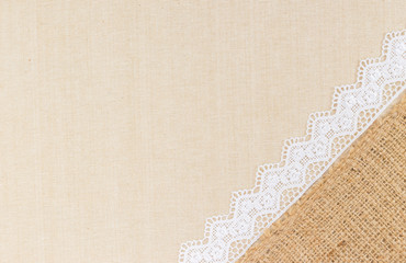 Lace border