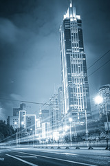Fototapeta na wymiar Shanghai's skyscrapers