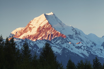 Mount Cook, Aoraki, Nieuw-Zeeland, Nieuw-Zeeland