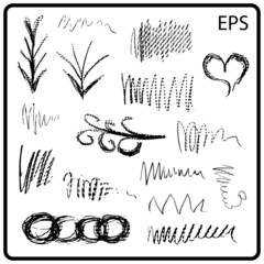 vector brush strokes