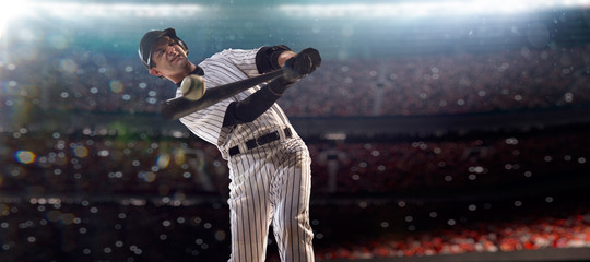 Professional baseball player in action © 103tnn