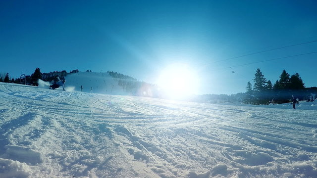 High mountains and winter sports 3