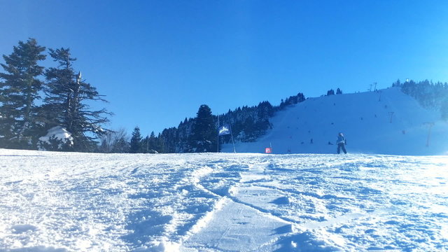High mountains and winter sports 4