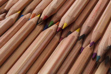 Fototapeta premium Coloured pencils