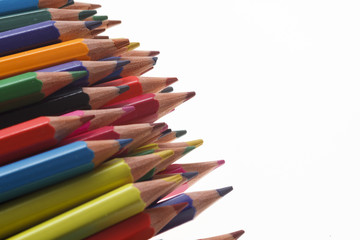 Coloured pencils