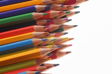 Coloured pencils