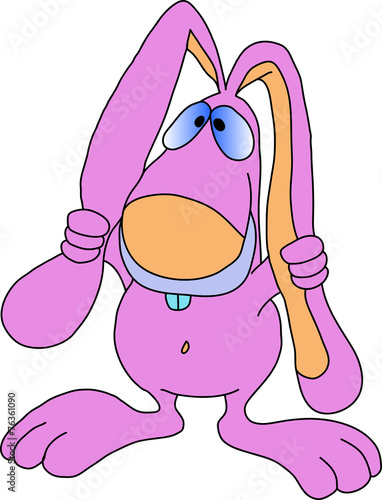 "Eared rabbit." Stock image and royalty-free vector files on Fotolia