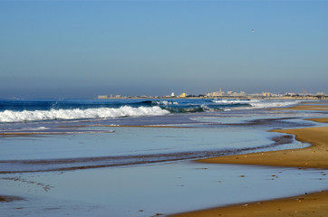 Playa de Camposoto. Cádiz. España © full image