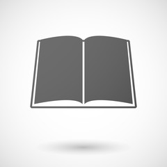 book  icon on white background