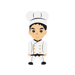 Chef  cartoon isolated vector