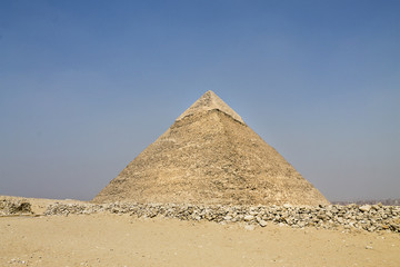 Fototapeta na wymiar great pyramid of Hefren in Giza