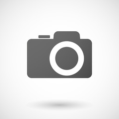 photo camera  icon on white background