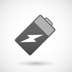 battery  icon on white background