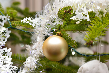 Christmas tree with christmas decoration