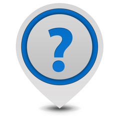 information pointer icon on white background