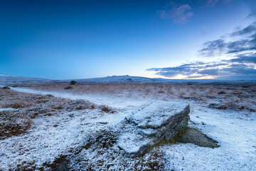 Dawn on Dartmoor