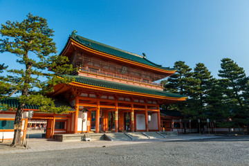 Obraz premium Świątynia Heian