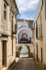 street in alburquerque, spain