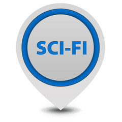 SciFi pointer icon on white background