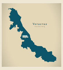 Modern Map - Veracruz MX