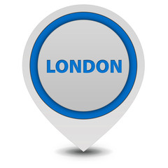 London pointer icon on white background