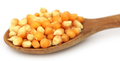 Corns with spoon