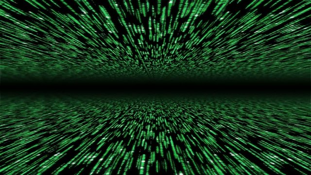 matrix 3d - 30fps loop - flying through cyberspace