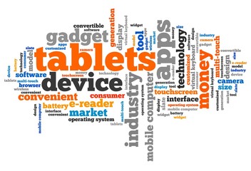 Fototapeta premium Tablet technology