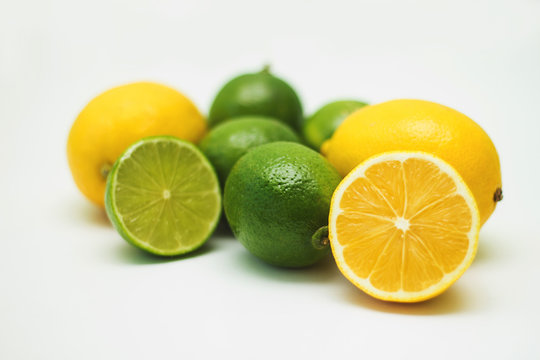Fresh mix with lemon and lime