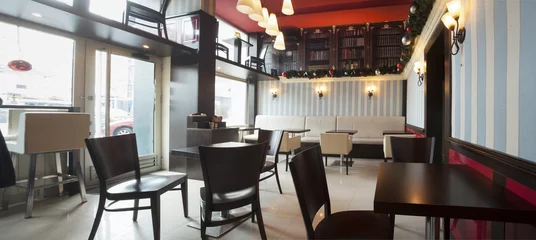 Papier Peint photo autocollant Restaurant restaurant cafe interior