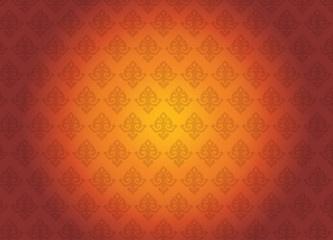 vintage background abstract vector illustration orange and red t