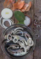 salted fish with spices