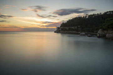 Zamek Miramare  widziany z plaży © Mike Mareen