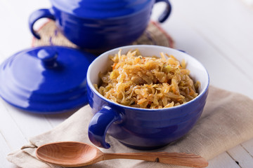 Braised cabbage
